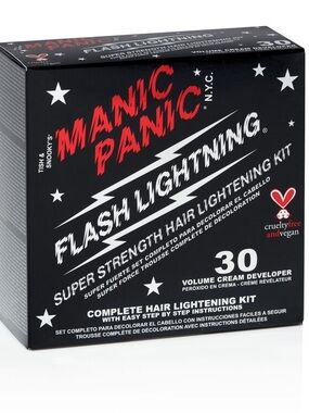 Manic Panic Flash Lightning Super Strength Hair Lightening Kit - THREE BOXES